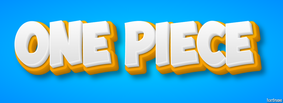 One Piece Text Effect