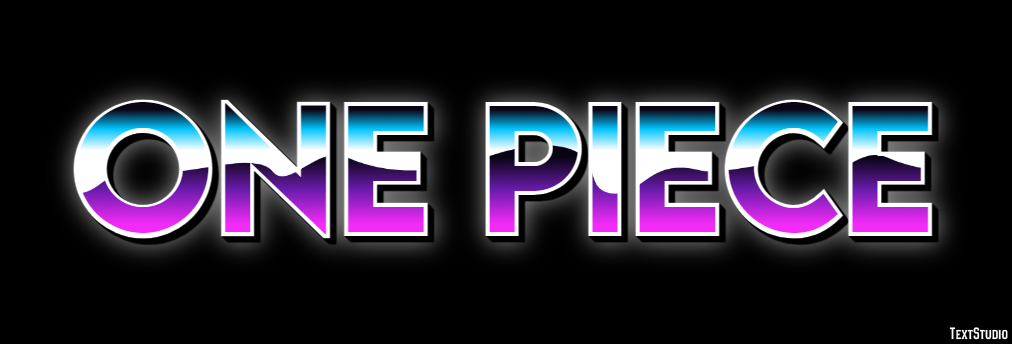 One Piece Texteffekt