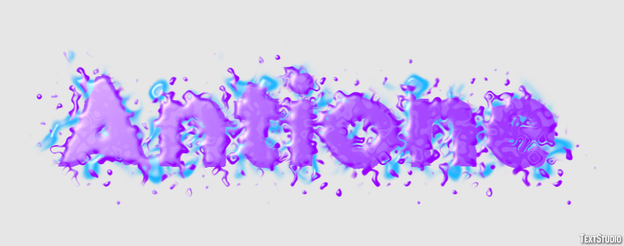Antione Efecto de Texto