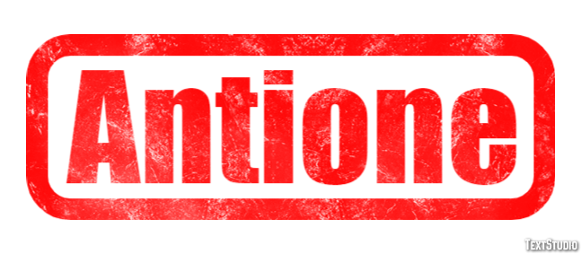 Antione Efecto de Texto