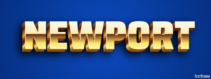Newport Tekst Effect
