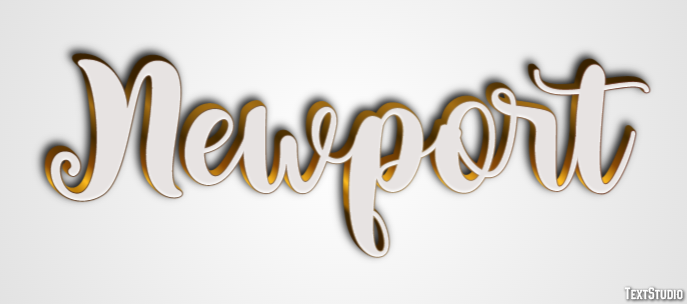 Newport Efekt tekstowy