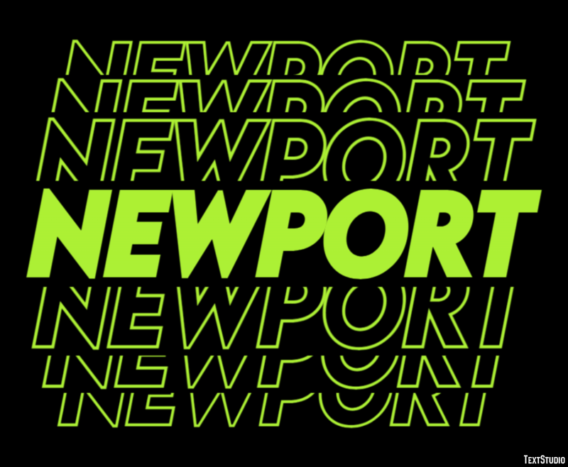 Newport Efekt tekstowy