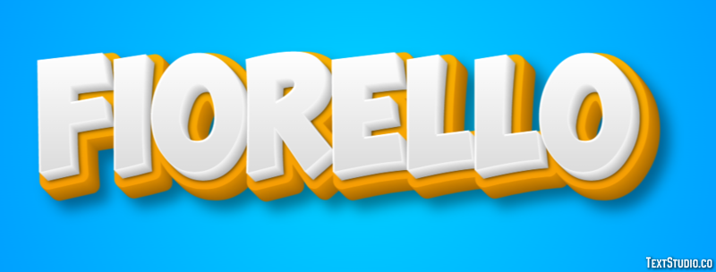Fiorello Effetto testo