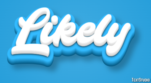 Likely Text effect