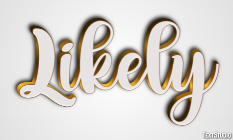 Likely Text effect