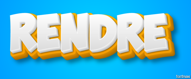 Rendre Effet de texte