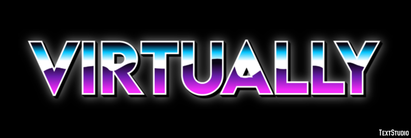 Virtually Effetto testo