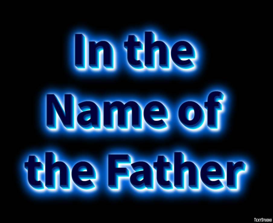 In the Name of the Father Efeito de texto