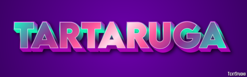 Tartaruga Effetto testo