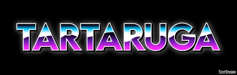 Tartaruga Tekst effect