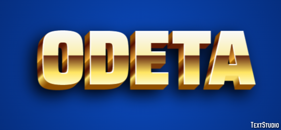 Odeta Efekt tekstowy