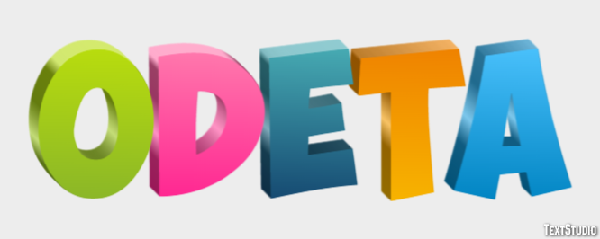 Odeta Text Effect