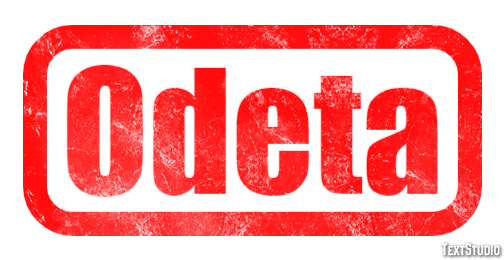 Odeta Efekt tekstowy