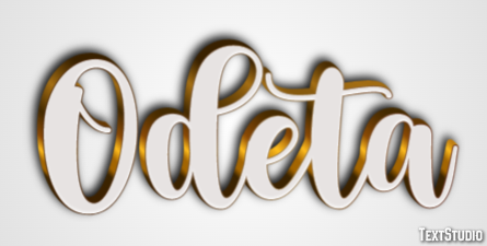 Odeta Efekt tekstowy