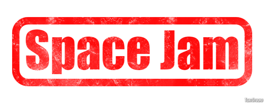 Space Jam Text Effect