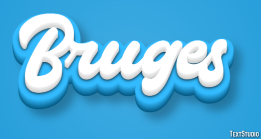 Bruges Effetto testo