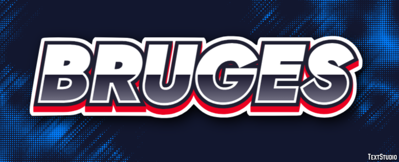 Bruges Effetto testo
