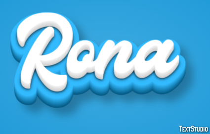 Rona Texteffekt