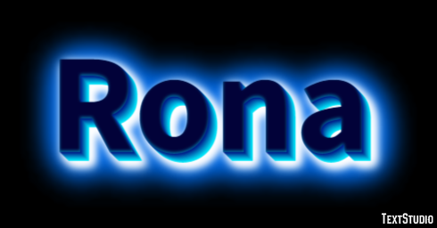 Rona Texteffekt