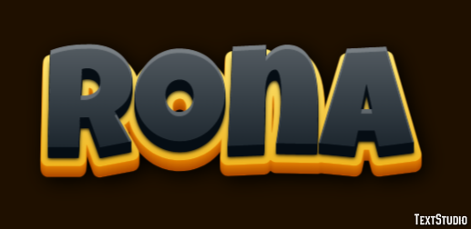 Rona Texteffekt