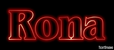 Rona Texteffekt