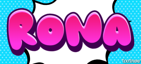 Rona Texteffekt