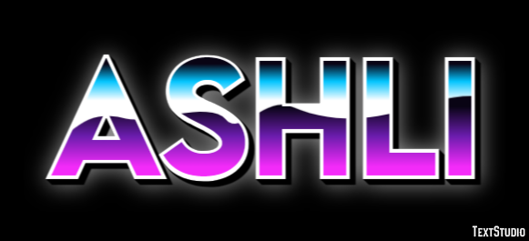 Ashli Texteffekt