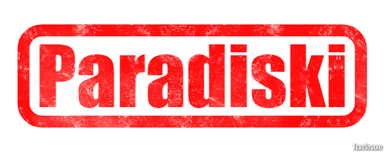 Paradiski Efekt tekstowy