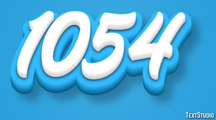 1054 Effetto testo