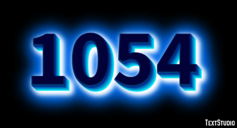 1054 Text Effect