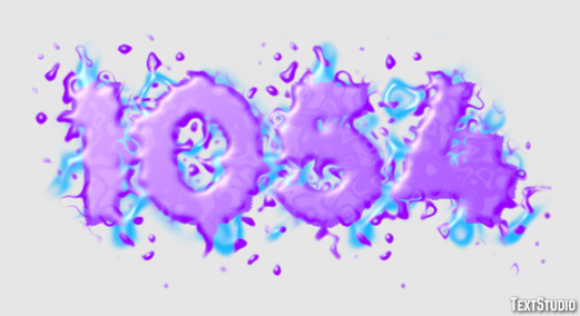 1054 Text Effect