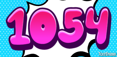 1054 Text Effect