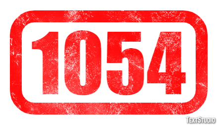 1054 Text Effect