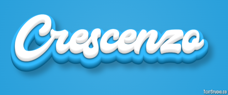 Crescenzo Effetto testo