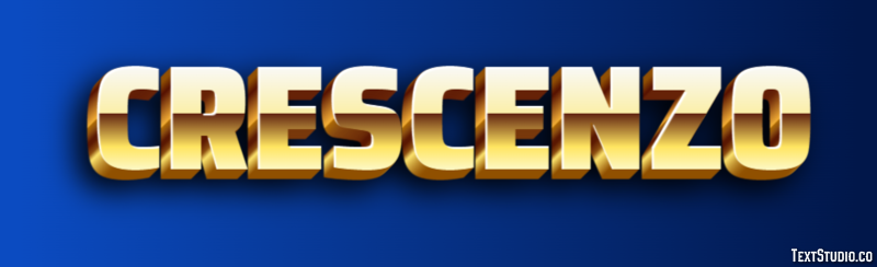 Crescenzo Effetto testo