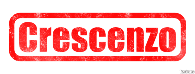 Crescenzo Effetto testo