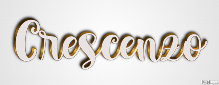 Crescenzo Effetto testo