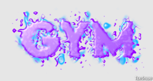 Gym Text Effect