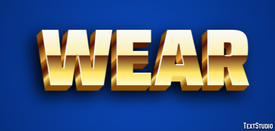 Wear Text Effect