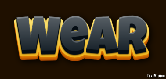 Wear Text Effect