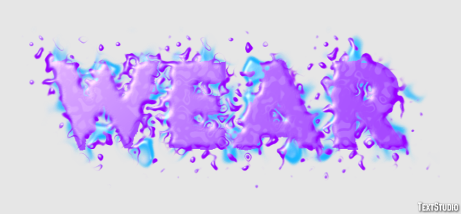 Wear Text Effect