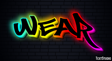 Wear Text Effect