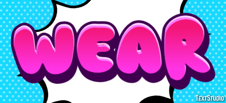 Wear Text Effect