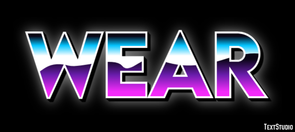Wear Text Effect