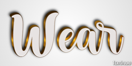 Wear Text Effect