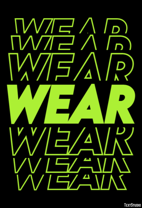 Wear Text Effect