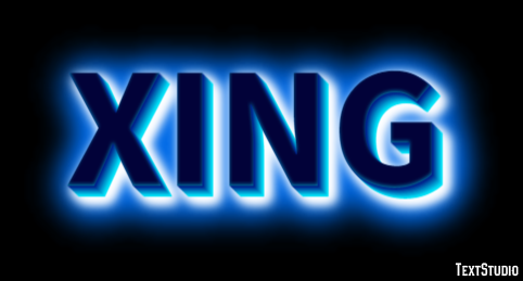 XING Texteffekt