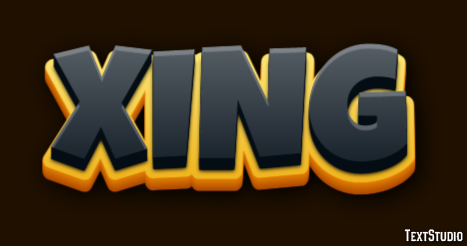 XING Texteffekt