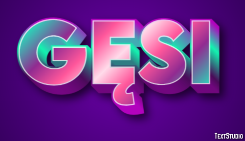 Gęsi Efekt tekstowy